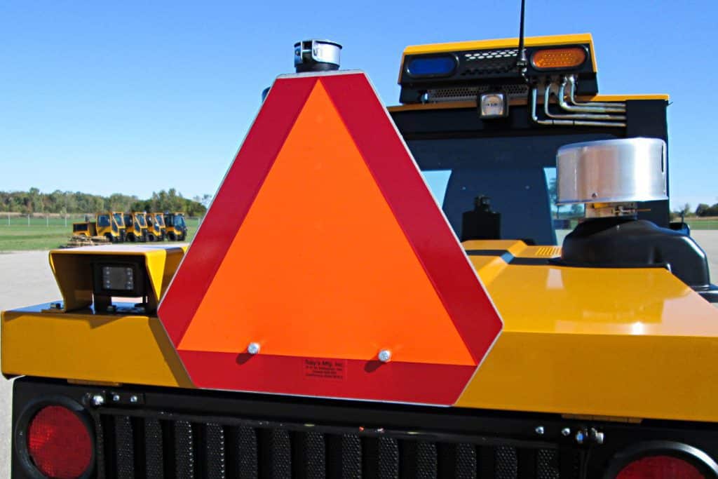 Slow Moving Vehicle Sign