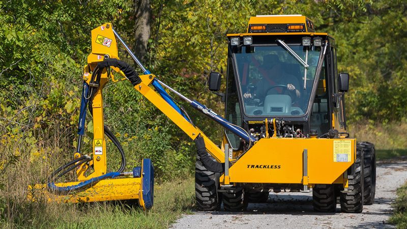 Boom Flail Mower - Trackless Vehicles