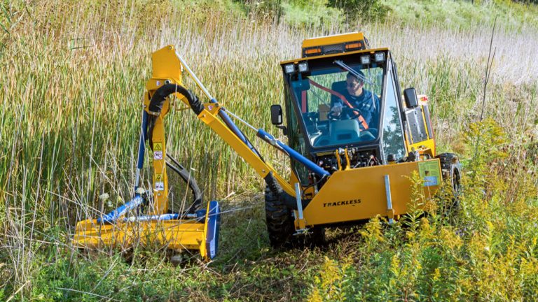 Boom Flail Mower - Trackless Vehicles